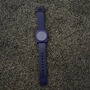Nixon Purple Plastic Watch